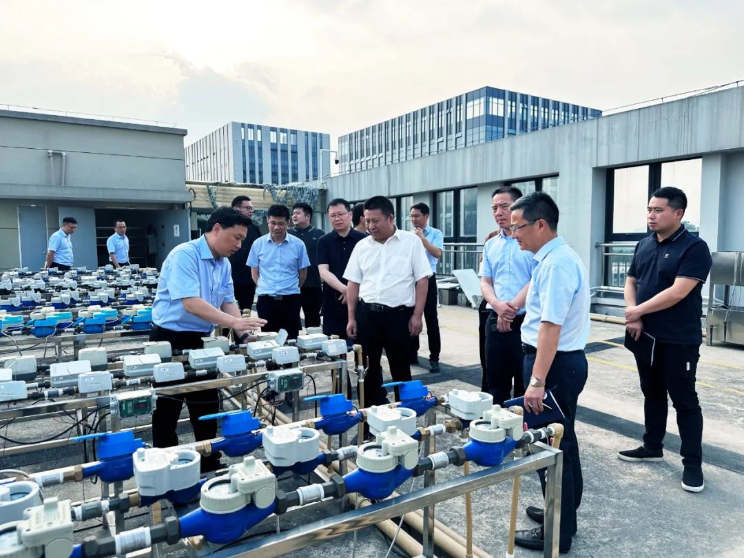 共敘友情，共謀發展 | 杭州市水務集團赴山科考察交流